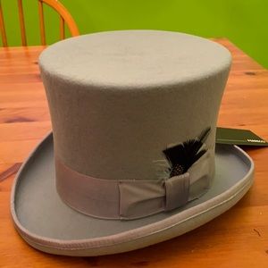 Blueish-Grey Top Hat